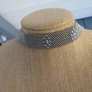 SG Liquid Metal by Sergio Gutierrez Choker Necklace